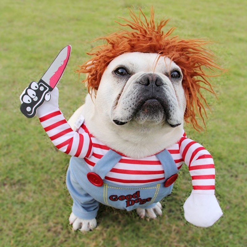 Haine de Halloween pentru câini – Costum cosplay ajustabil pentru distracție și petreceri