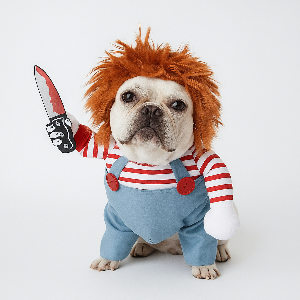Haine de Halloween pentru câini – Costum cosplay ajustabil pentru distracție și petreceri